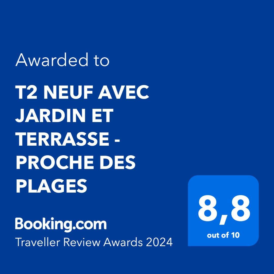 T2 Neuf Avec Jardin Et Terrasse - Proche Des Plages سا سيرْ سور مير المظهر الخارجي الصورة